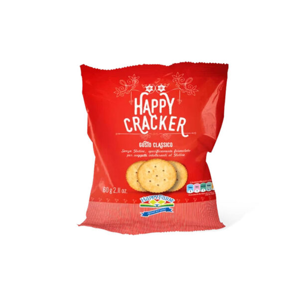 Happy Farm Cracker gusto classico senza glutine | Celiachia Milano