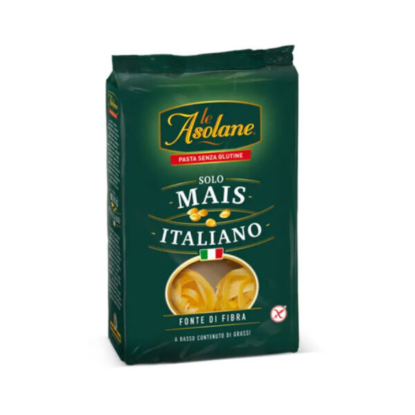 le asolane fonte fibra tagliatelle pasta senza glutine solo mais italiano - celiachia milano